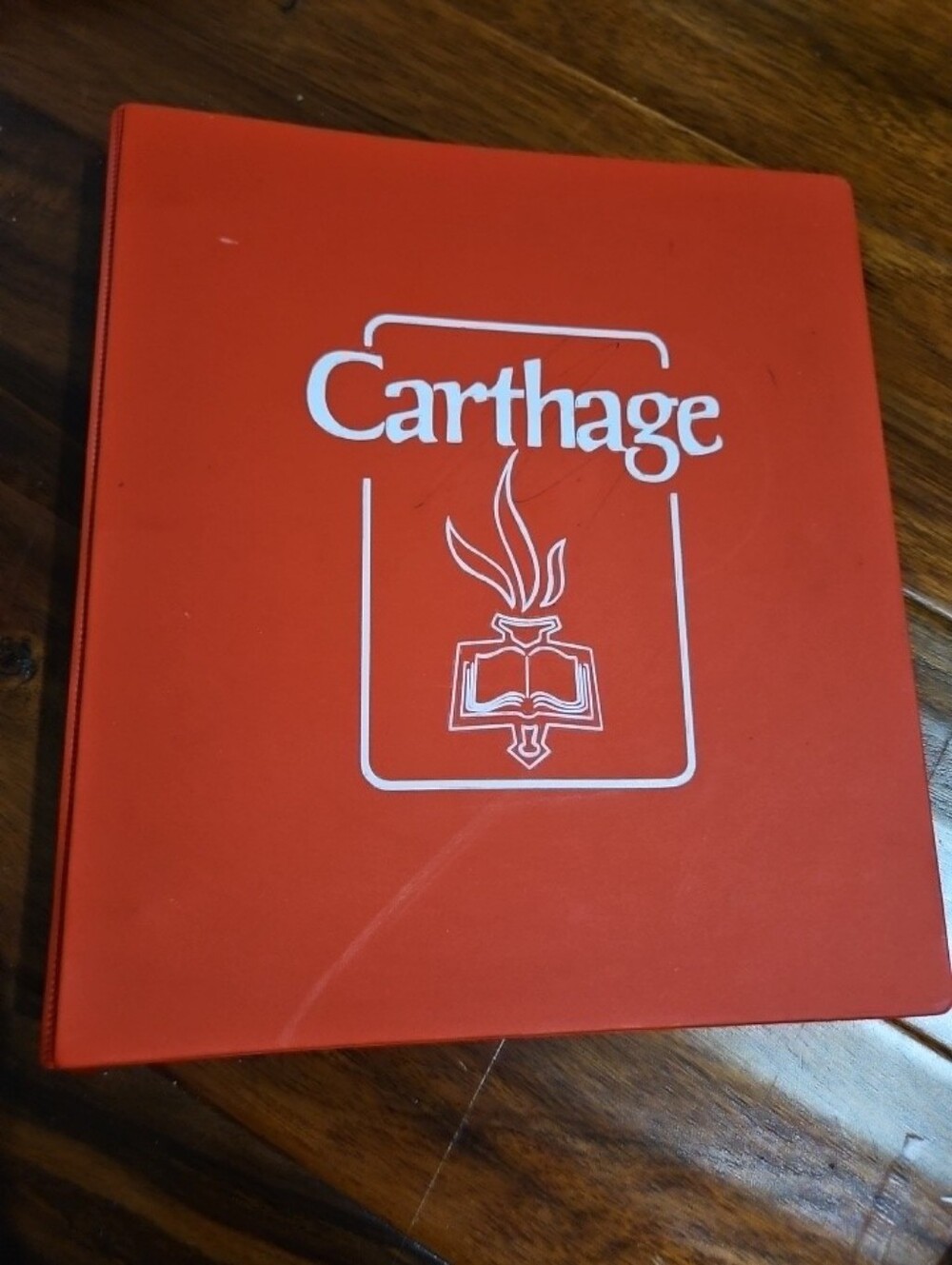 Vintage Carthage Logo Binder